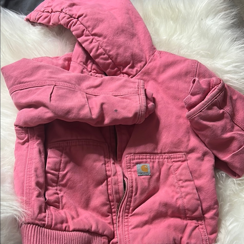 Carhartt Fuchsia Hooded Jacket